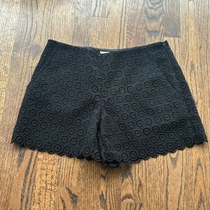 Trina Turk black shorts size 2
Trina